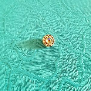 Rose Gold and Moonstone BVLA Bandera Jewelry